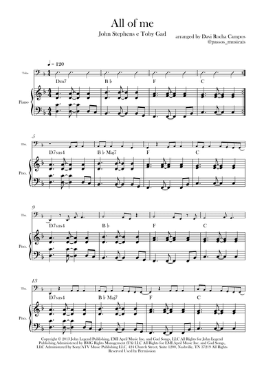 All Of Me (arr. Davi Rocha Campos)