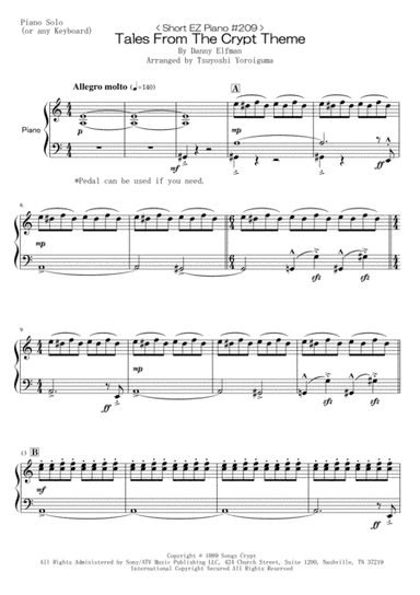Tales From The Crypt Theme (arr. Tsuyoshi Yoroiguma)