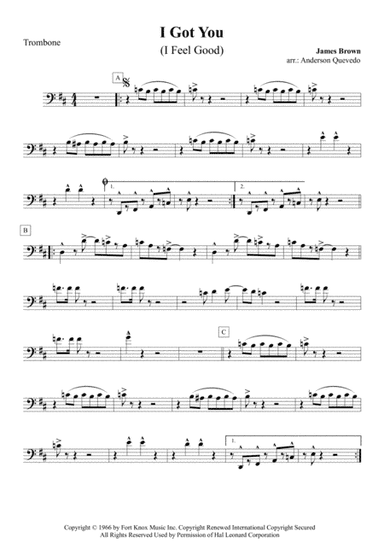 I Got You (I Feel Good) (arr. Anderson Quevedo)