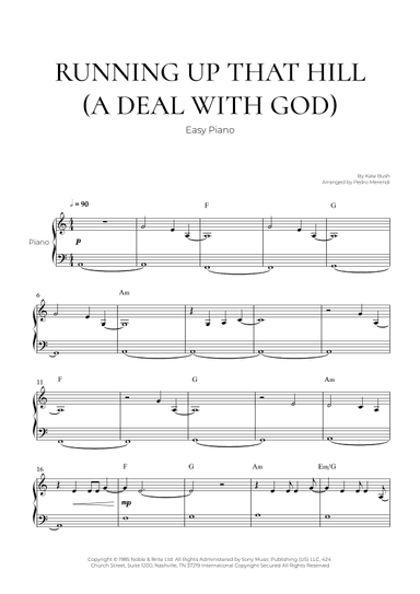 Running Up That Hill (arr. Pedro Merendi)
