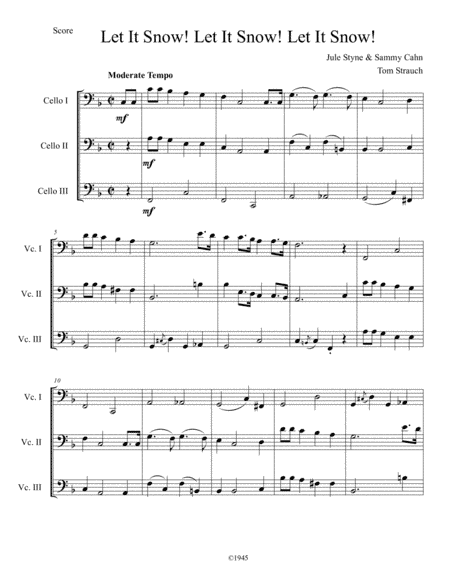 Let It Snow! Let It Snow! Let It Snow! (arr. Tom Strauch)