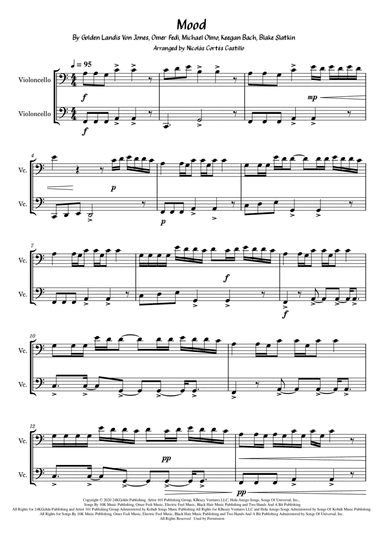 Mood (arr. Nicolás Cortés Castillo)
