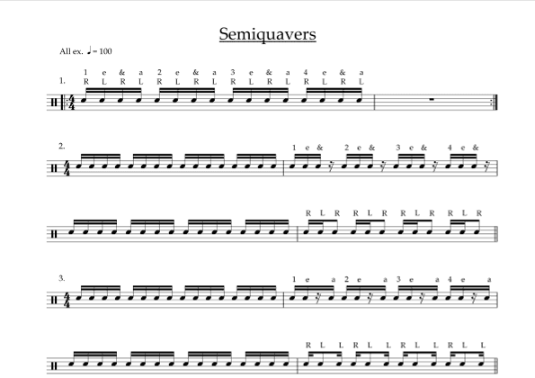 Semiquavers (p.1)