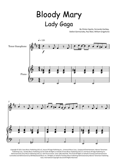 Bloody Mary (arr. Glauco Fernandes)