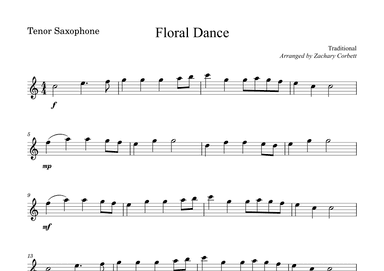 Floral Dance (arr. Zachary Corbett)