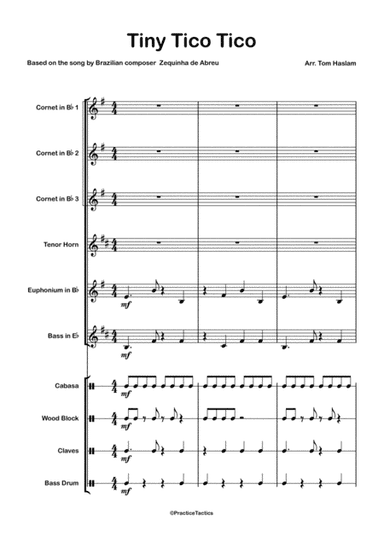 Tiny Tico Tico (arr. Tom Haslam)