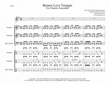Bizarre Love Triangle (arr. M. Ryan Taylor)