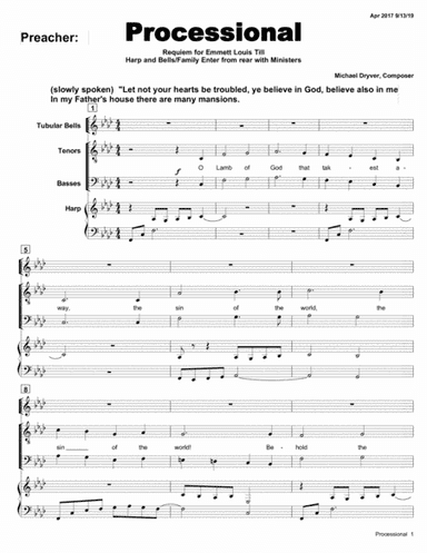 Processional (TB from Requiem of Emmett Till)