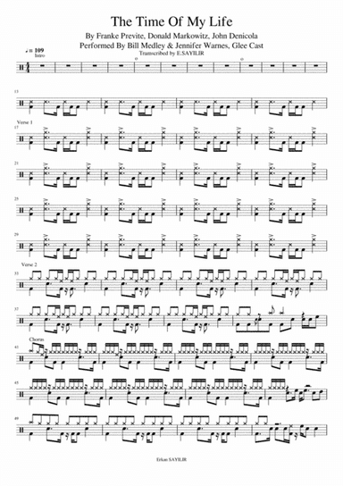 (i've Had) The Time Of My Life (arr. Erkan Sayilir)