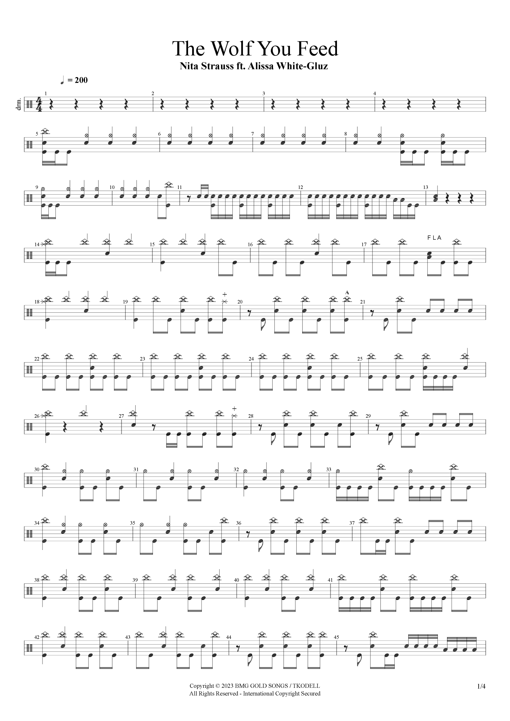 The Wolf You Feed (arr. Cyril Mayer)