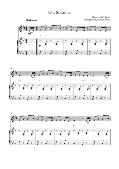 Oh, Susanna (arr. Kaiserin Rebecca)