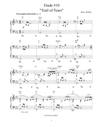 Trail of Tears - Etude #10