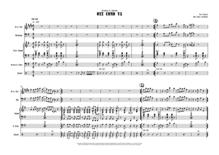 Oye Como Va (arr. Daryl McKenzie)