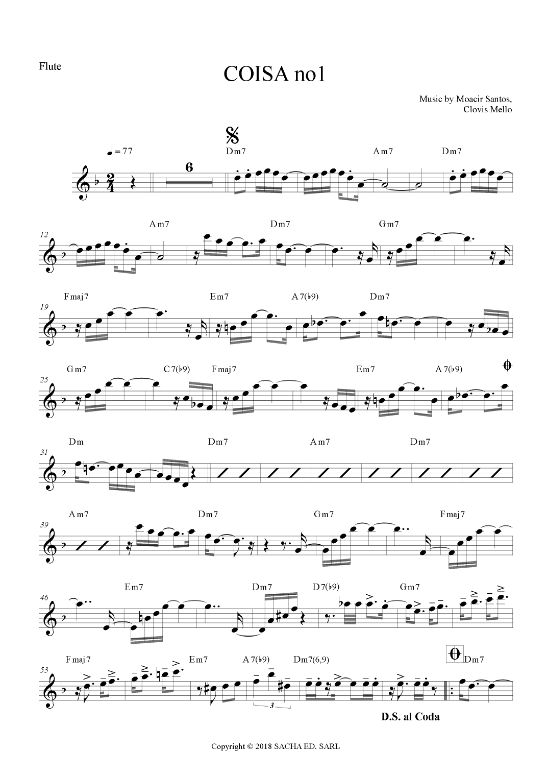 Coisa No. 1 (arr. The Sheet Music Library)