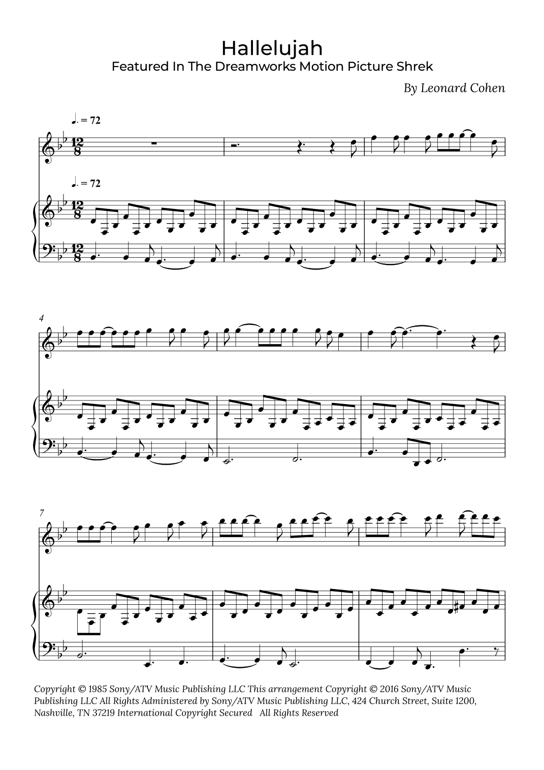 Hallelujah (arr. Alex Nunes Rodrigues)