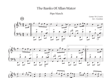 The Banks Of Allan Water (arr. Julia Gordon)