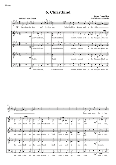 Christkind (arr. Sabine Fenske)