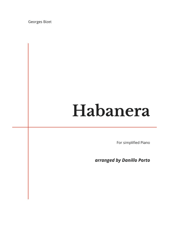 G. Bizet - Habanera - Piano Easy (arr. Danillo Porto)