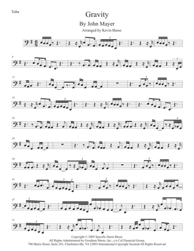 Gravity (arr. Kevin Busse)