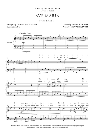 Ave Maria (arr. Danilo "Daca" Alves)