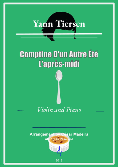 Comptine D'un Autre Été: L'après-midi (arr. César Madeira)