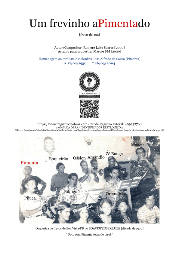 Um frevinho aPimentado