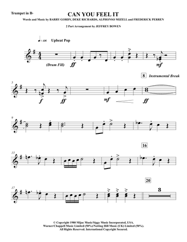 Can You Feel It (arr. Jeffrey Bowen)