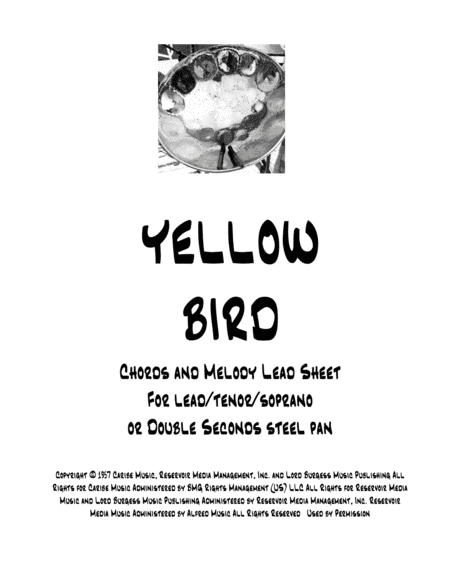 Yellow Bird (arr. Candice Hill)