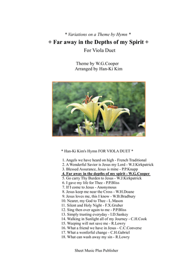 Far away in the depths of my spirit (For Viola Duet) (arr. Han-Ki Kim)