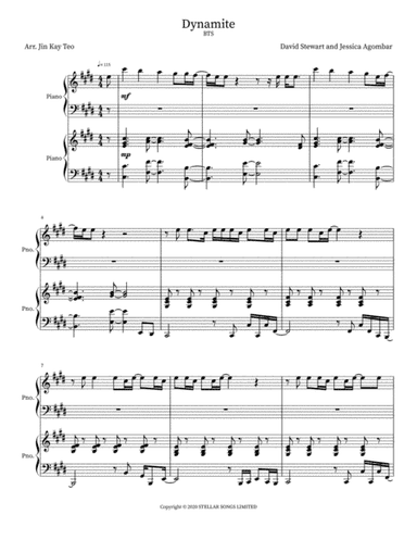 Dynamite (arr. Jin Kay Teo)