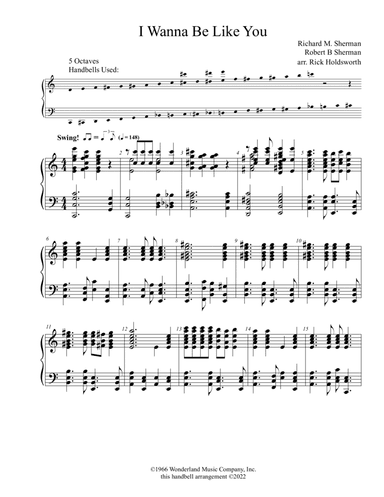 I Wan'na Be Like You (the Monkey Song) (arr. Rick Holdsworth)