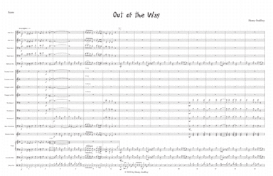 Out of the Way [SCORE]