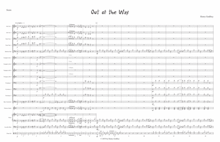 Out of the Way [SCORE]
