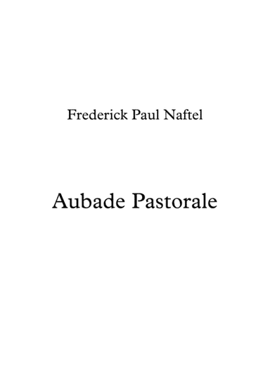 Aubade Pastorale
