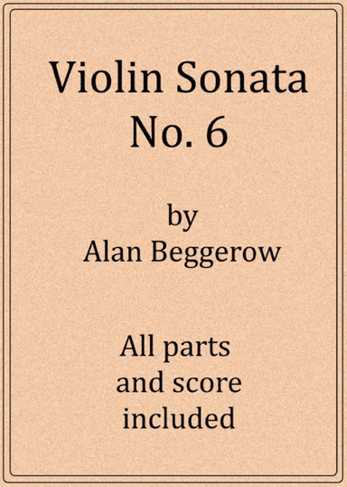 Violin Sonata No. 6