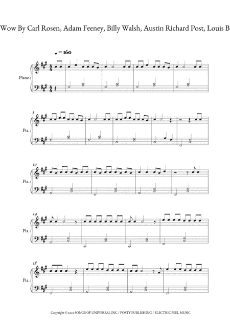 Wow - Post Malone (arr. Farzad sartak)