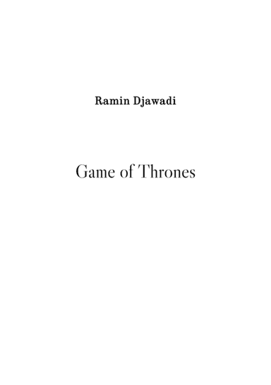 Game Of Thrones (arr. Stenio Caixeta)