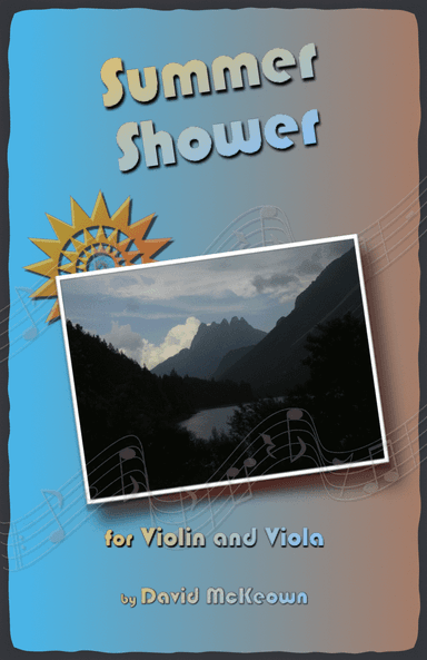 Summer Shower for Violin and Viola Duet
