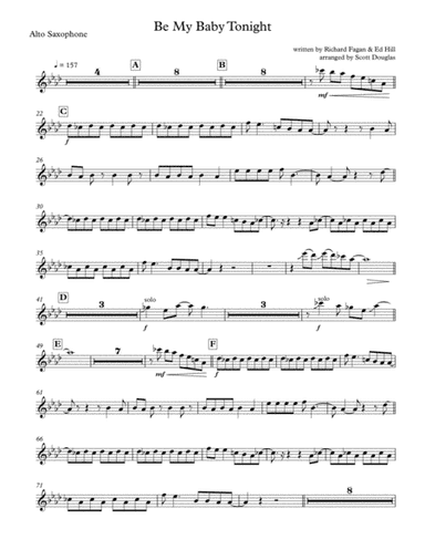 Be My Baby Tonight (arr. Scott Douglas)