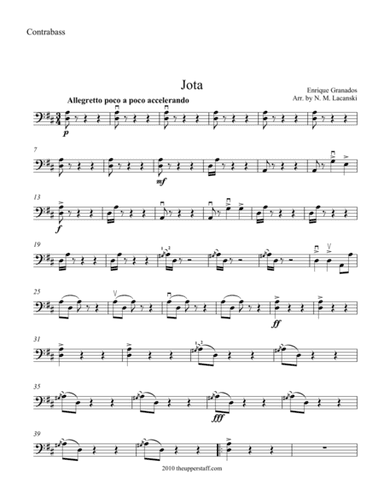 Jota (arr. Nick Lacanski)