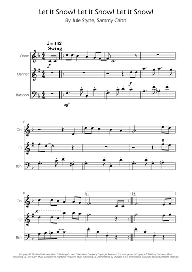 Let It Snow! Let It Snow! Let It Snow! (arr. Ygor Nunes)