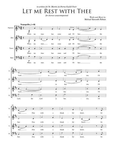 Let Me Rest With Thee