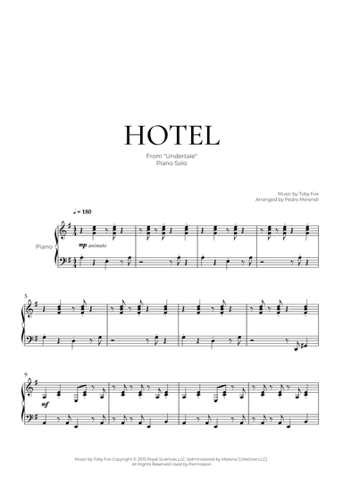 Undertale Variations (arr. Pedro Merendi)