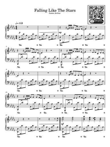 Falling Like The Stars (arr. eduardo)