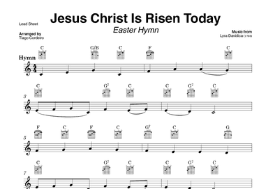 Jesus Christ Is Risen Today (arr. Tiago Cordeiro)