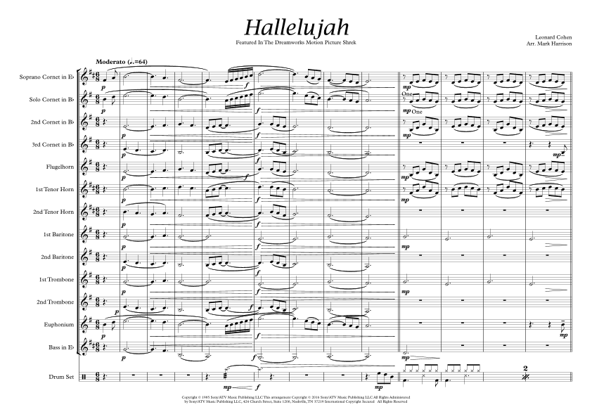 Hallelujah (arr. Mark Harrison)