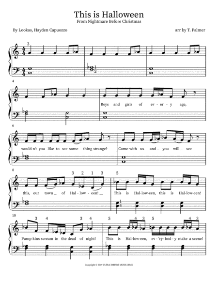 This Is Halloween (arr. Tasha Palmer)
