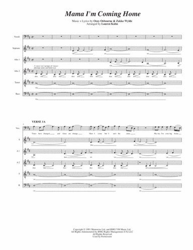 Mama, I'm Coming Home (arr. Lauren Kahn)