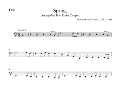 Spring (arr. Davi Rocha Campos)