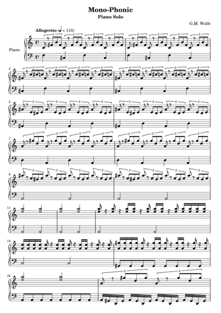 Mono-Phonic